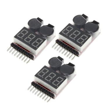 Imagem de BaotyJie Testador de bateria Lipo 1-8S, de baixa tensão com alarme sonoro, profissional, acessórios.