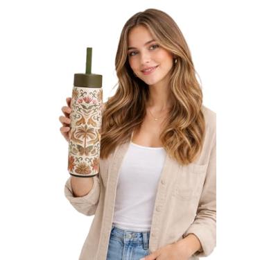Imagem de Garrafa Térmica 750ml Design FARM Floral Colorido
