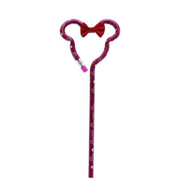 Imagem de Lápis Face HB Com Borracha Decorativo Disney MOLIN Minnie (Pink), Minn