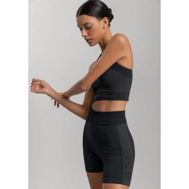 Imagem de Bermuda Justa De Cintura Alta Em Malha Seamless Move-Feminino