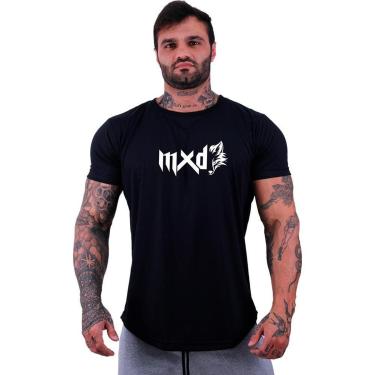 Imagem de Camiseta Longline MXD Conceito Estampada Musculação Fitness-Masculino
