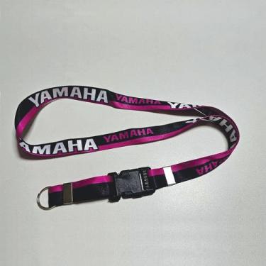 Imagem de Cordão Porta Chaves Pescoço Personalizado Yamaha - Rei cobra adesivos,