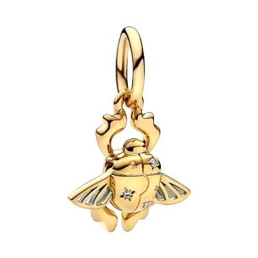 Imagem de Charms Da Disney O Rei Leão Simba Aladdin Scarab Beetle Sereia Conchas