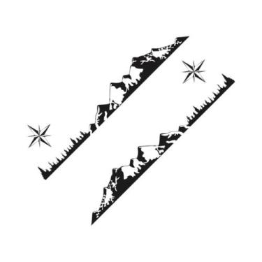 Imagem de Adesivos De Vinil Compass Para Motorhome Ford Transit MK6 MK7 MK8, Ace