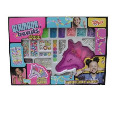Imagem de Brinquedo Miçangas Infantil Glamour Beads Criativos Escolha O Seu - To