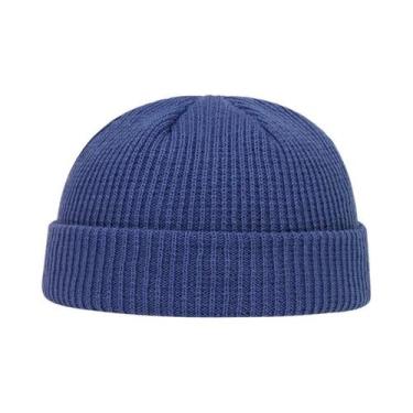 Imagem de Gorro Unissex De Malha Para Outono/Inverno, Estilo Marinheiro Retrô, S