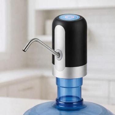 Imagem de Bomba Elétrica Filtro P/ Galão De Água 10/20 Lts Recarregável Portátil