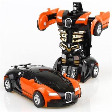 Imagem de Boneco de ação Toy Plastic Transformation Robot Car - Gloome Store
