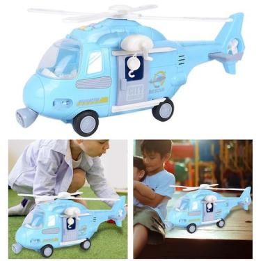 Imagem de Brinquedo de simulação de helicóptero fundido sob pressão para criança