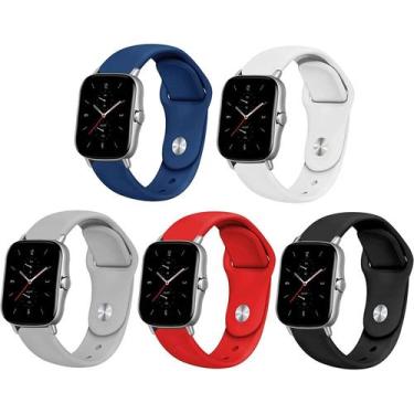 Imagem de Kit 3 Pulseiras 22mm Compativel com GTR4 GTR 4 GTR 3 GTR 3 Pro GTR 2 G