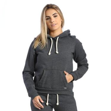 Imagem de Blusa de Moletom Canguru Feminino VLCS Minimalista - VLCS - Violações,