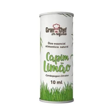 Imagem de Óleo Essencial Alimentício Natural Capim Limão 10ml GranChef
