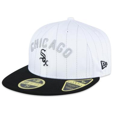 Imagem de Boné New Era 59FIFTY Low Profile Chicago White Sox MLB Branco-Masculino