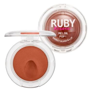 Imagem de Blush e Lip Bouncy Ruby Kisses Melon Pop! Blonzy Mbb05bb