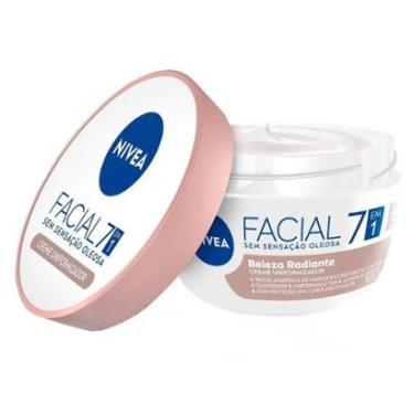Imagem de Hidrante Facial 7 em 1 Nívea Beleza Radiante 100g-Unissex