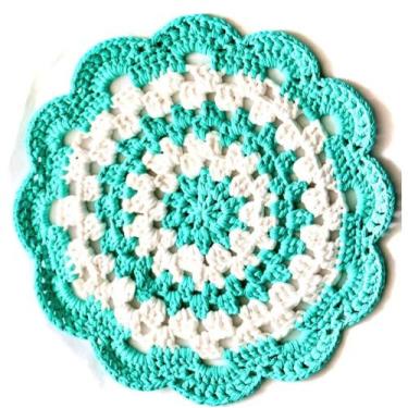 Imagem de Sousplat de crochet - Badalo