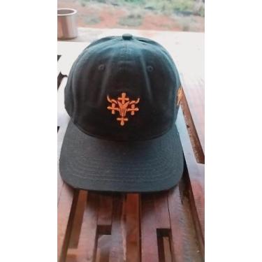 Imagem de Bone preto em jeans estampa laranja - TEXAS HEAD