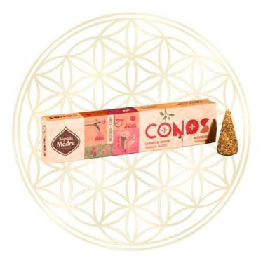 Imagem de Incenso Sagrada Madre Linha Cone, Calêndula e Alecrim