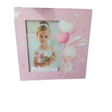Imagem de PORTA RETRATO 10 x 15 MDF "PRINCESA" unidade - Y888, COELHO