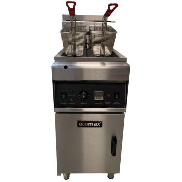 Imagem de Fritadeira Elétrica com Óleo Ecomax EF28L 28L 16,4KW Zona Fria Cesto Removível 380V