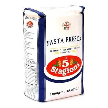 Imagem de Farinha 00 Italiana Le 5 Stagioni Pasta Fresca 1kg P/ Massas