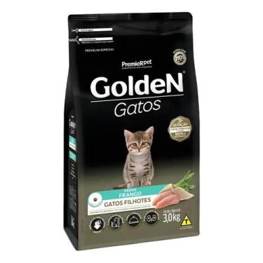 Imagem de Golden Premium Especial Para Gato Filhote Sabor Frango 3kg - Congratul