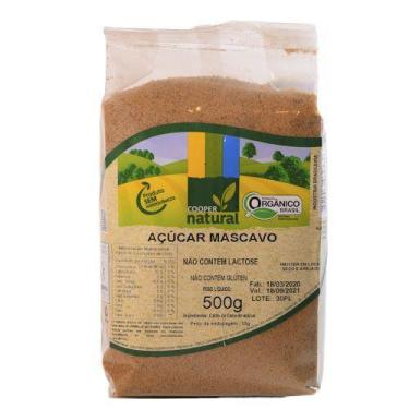 Imagem de Açúcar Mascavo Orgânico Coopernatural 500g