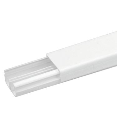 Imagem de Sistema X Canaleta Externa 20x10x2000 Com Divisoria Adesiva Ref.361/2-F Br - Enerbras