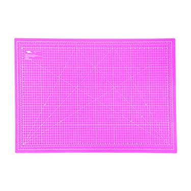 Imagem de Base De Corte Rosa A1 90x60 Dupla face Patchwork Scrapbook Artesanato