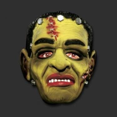 Imagem de Máscara De Terror Frankenstein Inteira Látex Fantasia Spook