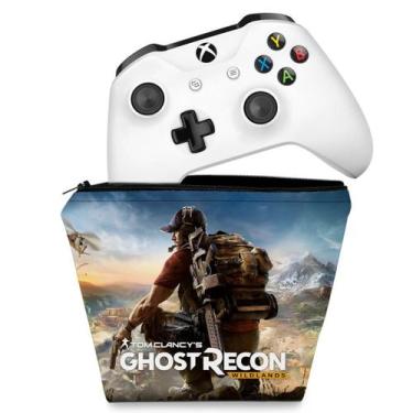Imagem de Capa Compatível Xbox One Controle Case - Ghost Recon Wildlands - Pop A