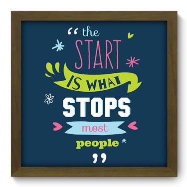 Imagem de Quadro Decorativo - Frase - 33cm x 33cm - 123