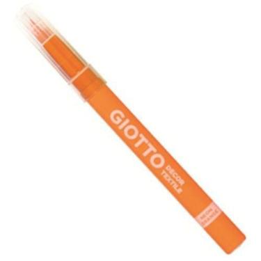 Imagem de Caneta Permanente Para Tecido Textil Marker - Laranja