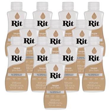 Imagem de Rit Corante Líquido Multiuso | Pacote com 12 | Funciona com Misturas de Algodão, Seda, Madeira e Outros Tecidos/Tecidos | Crie Cores e Desenhos Personalizados