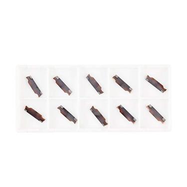 Imagem de Tingpai 10 PCS Tungsten Carbide Insert Grooving Pa ng Fer menta de Torneamento Sólido Bom Desempenho B MGGN