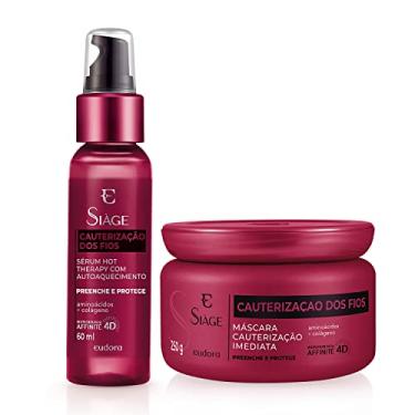 Imagem de Eudora Kit Siàge Cauterização dos Fios: Máscara Capilar 250g + Sérum Capilar 60ml