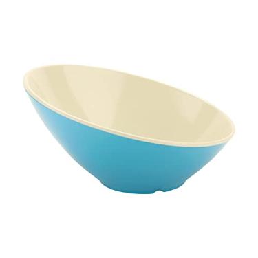 Imagem de GET B-788-SE Tigela angular/em cascata, 473 ml, azul marinho