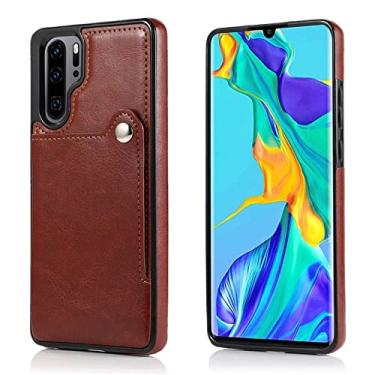 Imagem de Note 20 Ultra Cover Wallet PU Leather Back Case para Samsung Galaxy S20 FE S8 S9 S10E Plus Note 8 9 10 A20E A21S A51 A71 A50 A70, Castanho Escuro, para SamsungS10