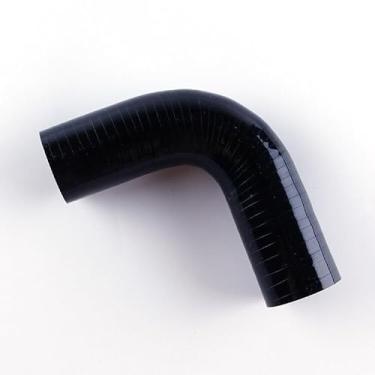 Imagem de JOIUYOLJ Mangueira de cotovelo de redução de 90 graus ID 1,25 a 4,4 cm (32 mm a 44 mm) para tubo de admissão de ar direto universal Turbo Intercooler reforçado 4 camadas 5,4 mm (90D-ID32-44)