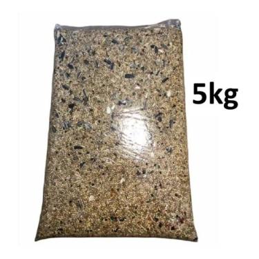 Imagem de Mistura Ração Para Calopsita Periquito 5 Kg Pássaro Sementes - Cannã