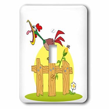 Imagem de 3dRose Interruptor de interruptor de galo de coroa, lsp_55560_1