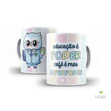 Imagem de Caneca dia dos professores corujinha 10 - LiveSub