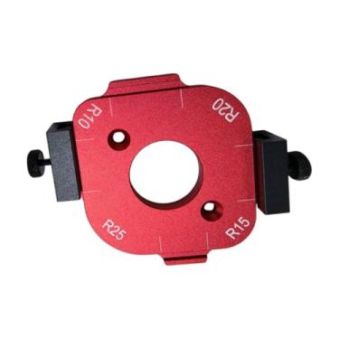 Imagem de Baoblaze Gabarito de raio de canto Modelo de roteador Círculo de corte Ferramenta de posicionamento de marcenaria à prova de desgaste para máquina de corte, 8.5cm