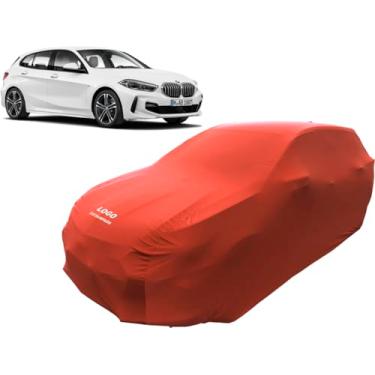 Imagem de Capa Automotiva Para Bmw 118i Tecido Helanca Lycra (Vermelho)