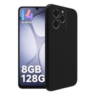 Imagem de WDMYLFTW Capa de silicone para Meizu Note 21 4G, capa protetora de corpo inteiro com toque macio e sedoso, à prova de choque com forro de microfibra (preto)