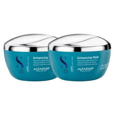 Imagem de Alfaparf Semi di Lino Curls Kit 2 Máscaras 200ml