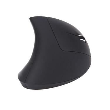 Imagem de Mouse Sem Fio Vertical 2.4G Multicolor - 6 Botões - Design Ergonômico