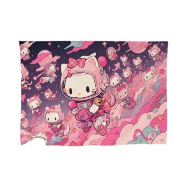 Imagem de Gatinho Dos Desenhos Animados Ficção Científica Parede Pendurado Bande