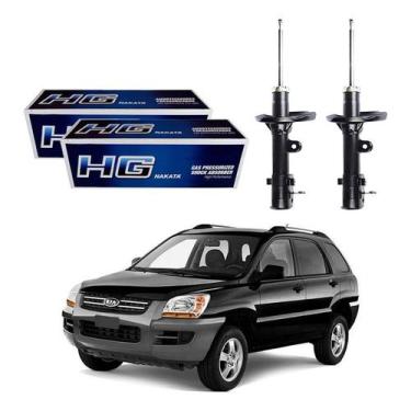 Imagem de Par Amortecedor Traseiro Sportage 2.0 2.7 2005 A 2010 - Nakata