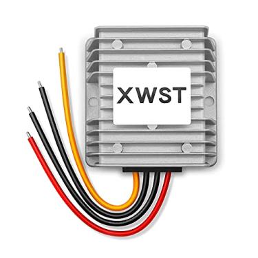 Imagem de XWST Conversor De Voltagem Dc 12V Step Up Para 48V 2.1A 100W, Regulador 48V, À Prova D'Água, Transformador Reforço Dc/Dc, Fonte Alimentação (12V 2.1A)